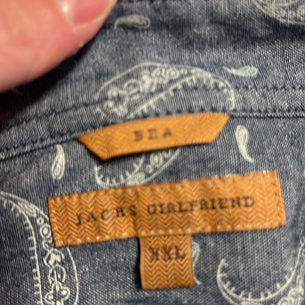 NWOT Jach’s Girlfriend Flannel Blouse - Picture 5 of 8